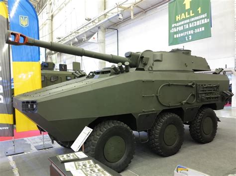 In Ukraine Unveiled New Self Propelled Howitzer Based On The Wheeled