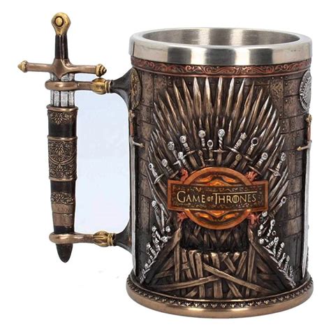 Game Of Thrones Iron Throne Tankard 620ml Stainless Steel Cups Beer Mug