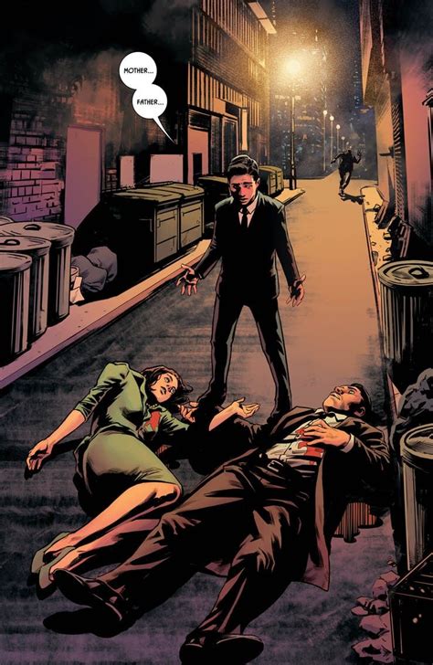 An Image Of A Man Being Chased By Two Men In The Street With A Comic