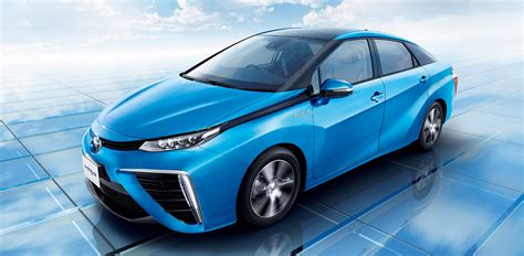 Toyota Mirai Hydrogen Fuel Cell Vehicle Detailed In Full Photos 1 Of 5