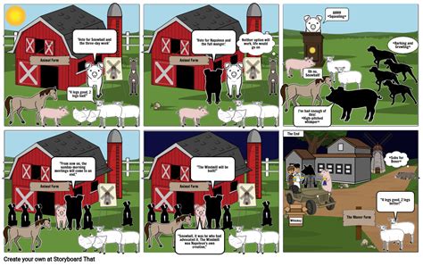 Animal Farm Storyboard By 259a8135