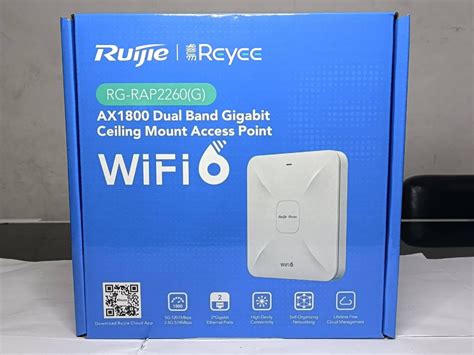 Ruijie Reyee Rg Rap2260g Reyee Wi Fi 6 1775mbps Ceiling Access Point