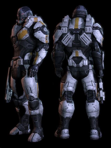 Mass Effect Art Mass Effect Combat Armor