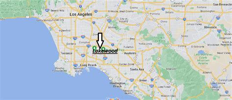 Where Is Lakewood California What County Is Lakewood In Where Is Map