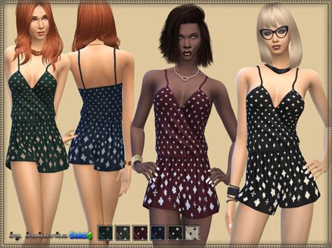 Bukovkas Jumpsuit And Geometric Print Sims 4 Updates ♦ Sims 4 Finds