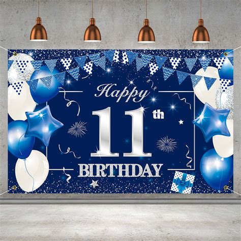 Buy Pg Collin Happy 17th Birthday Banner Backdrop Sign Background 17