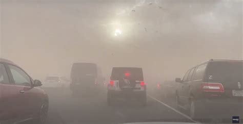 Driving Through A Dust Storm In Phoenix Borninspace