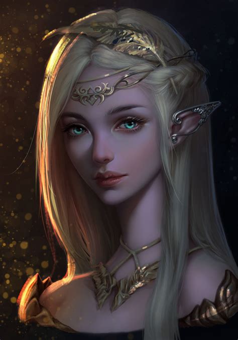 Fantasy Art Women Elf Art Fantasy Girl