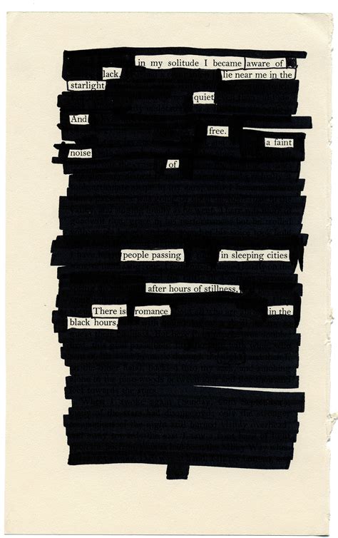 What Is Blackout Poetry Examples And Inspiration