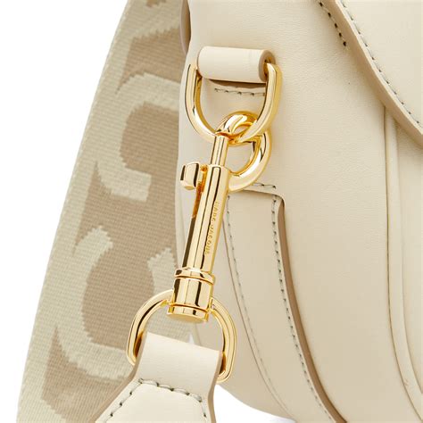 Marc Jacobs The Small Saddle Bag Cloud White End Uk