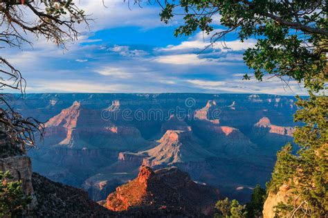 Desert View Of World Famous Grand Canyon National Parkarizona Stock