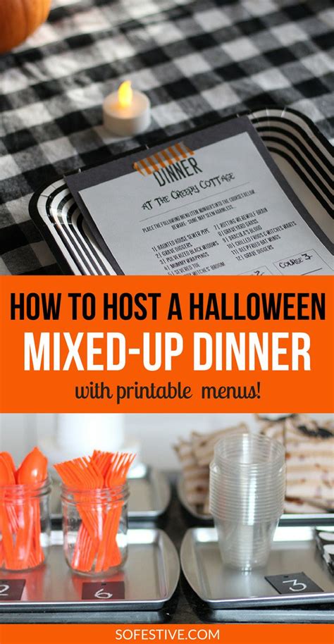 You can choose to have a dinner or not depending on. Kid-Friendly Halloween Mystery Dinner with Printable Menus ...