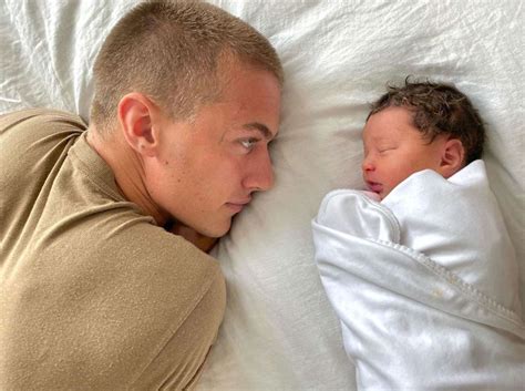 model lucky blue smith welcomes daughter rumble honey my special little princess