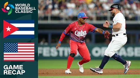 Cuba Vs United States Game Highlights 2023 World Baseball Classic Realtime Youtube Live View