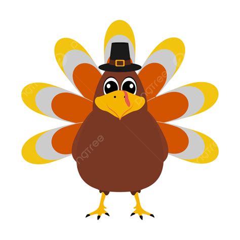 cute thanksgiving turkey clipart png images turkey pilgrimin on thanksgiving day cap bird