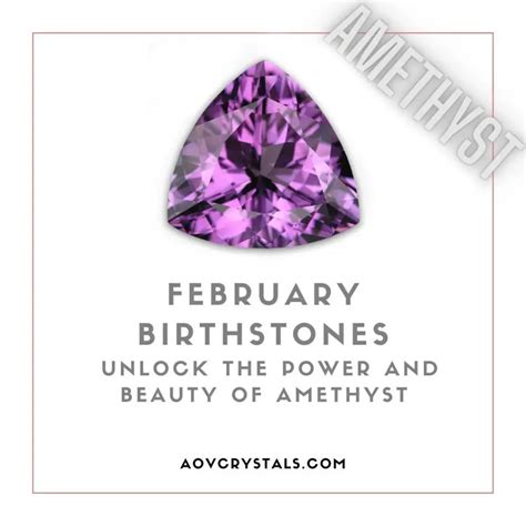 February Birthstone Unlock The Power And Beauty Of Amethyst