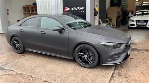 Car Wrapping Manchester Mercedes Cla Full Wrap Youtube