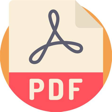 Pdf Detailed Flat Circular Flat Icon