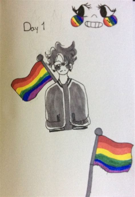Day One Of Pride Month Doodles By Sbibbley On Deviantart