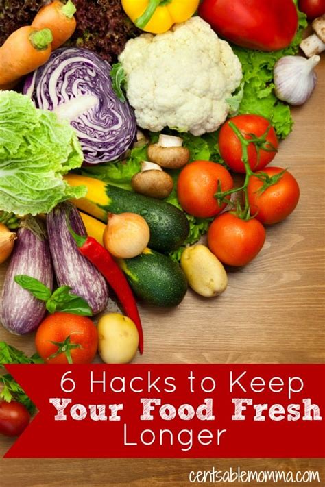 6 Hacks To Keep Your Food Fresh Longer Centsable Momma