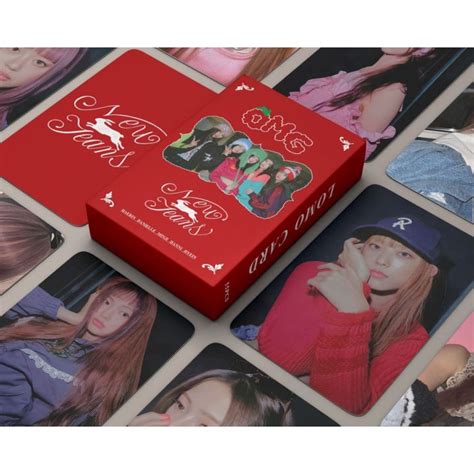 55pcsset Kpop New Jeans Ditto Photocards 2023 Omg Album Lomo Card Hd