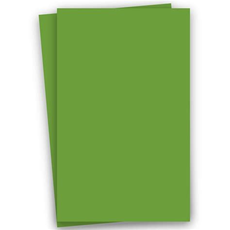 Popular Gumdrop Green 11x17 Ledger Paper 65c Lightweight Cardstock