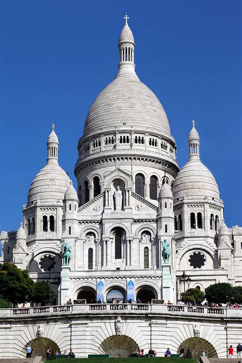 Basilique Of Sacre Coeur Montmartre Paris France Photograph By Georgi