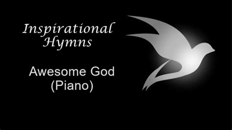 Awesome God Piano Youtube