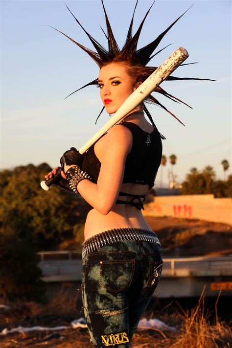Erin Micklow Beat On The Brat With A Baseball Bat Ramones Punk Girl Punk Rock Girls Punk
