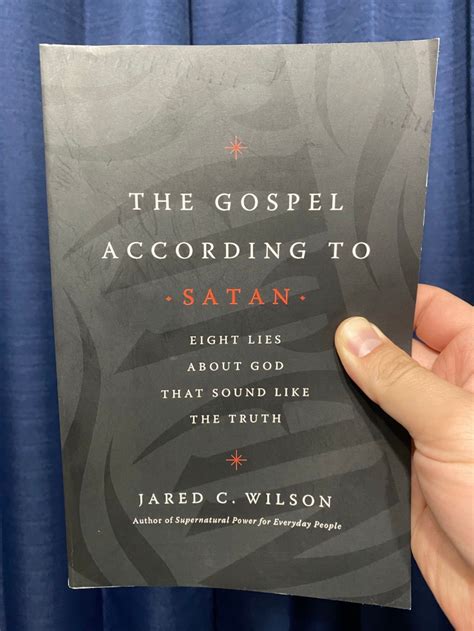 The Gospel According To Satan By Jared C Wilson Solomon White