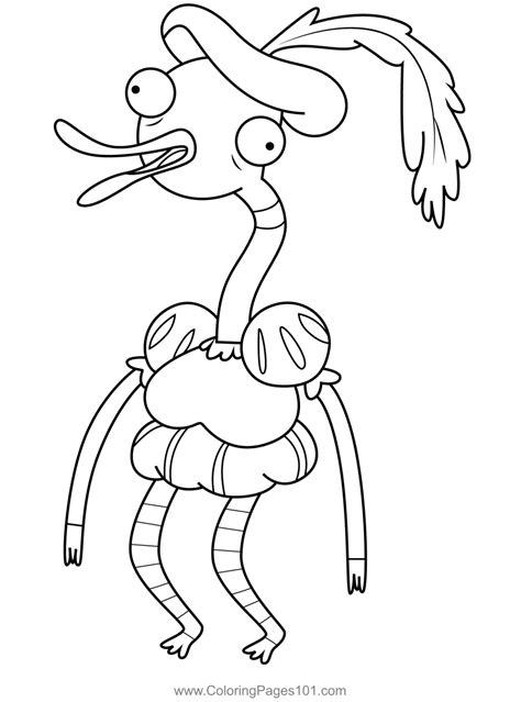 Choose Goose Adventure Time Coloring Page For Kids Free Adventure
