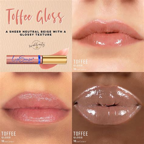 LipSense Toffee Gloss Limited Edition Part Of The Natural Nude