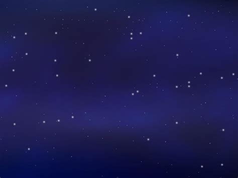 Night Shining Starry Sky Blue Space Background With Stars Space