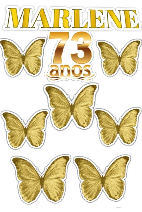 Topper Decoração de festa de borboletas Festa de borboletas Borboletas