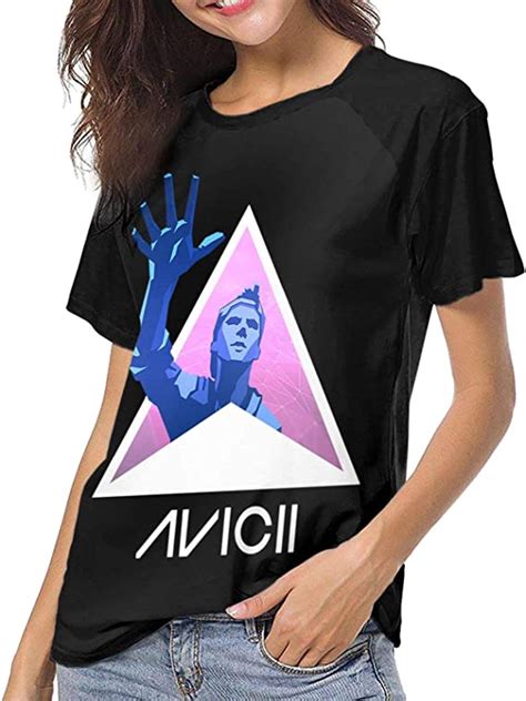 Avicii Shirt Womens Baseball Tshirt Fashion O Neck Raglan Tops At
