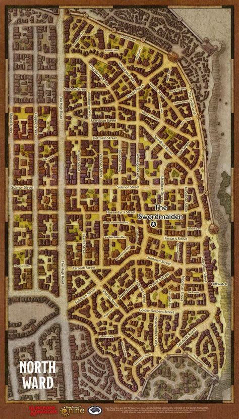 Dungeons And Dragons Waterdeep Dragon Heist Map Set Dungeons Gate