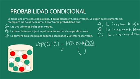 Probabilidad Condicional Eventos Independientes Y Teorema De Bayes