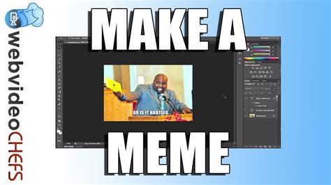 But do you know who first invented memes? How to create a Meme with Photoshop - YouTube