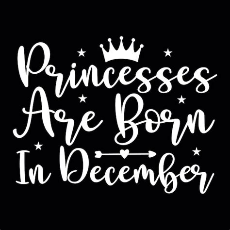 Premium Vector December Birthday Svg Design December Birthday Quotes