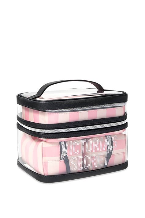 Buy Victorias Secret Signature Stripe 4 In 1 Beauty Bag Set From The