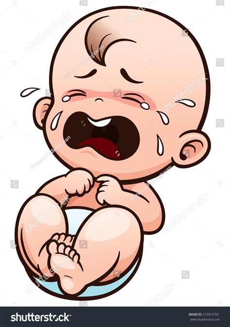 11663 Cartoon Baby Crying Images Stock Photos And Vectors Shutterstock