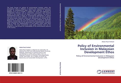 Faculty of administrative science and policy study (hons) policy analysis (ads 654) 19. Policy of Environmental Inclusion in Malaysian Development ...