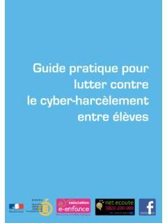 Guide Pratique Pour Lutter Contre Le Cyber Harc Lement Guide