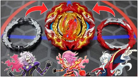 Triple Phoenix Armor Prominence Phoenix Revive Phoenix Dead Phoenix Armor Beyblade Burst