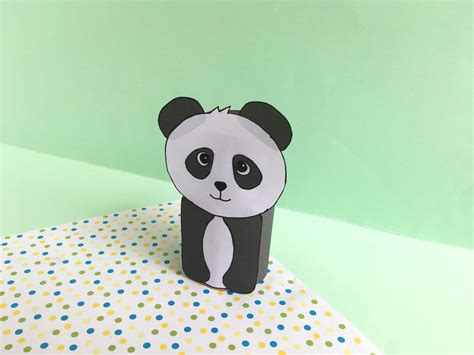 Easy Panda Toilet Paper Roll Craft Color Me Crafty