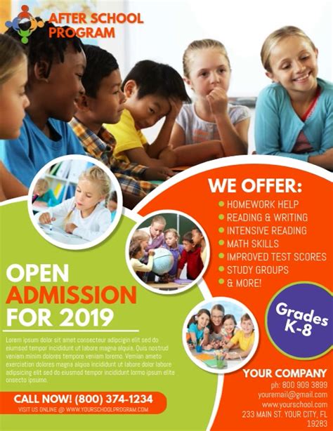 Customize 3440 Educational Templates Postermywall School