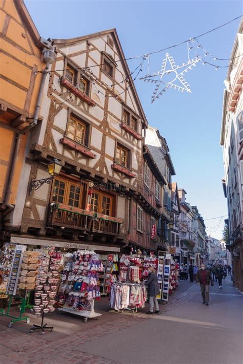 Colmar Street View Alsace France Editorial Photo Image Of Exterior