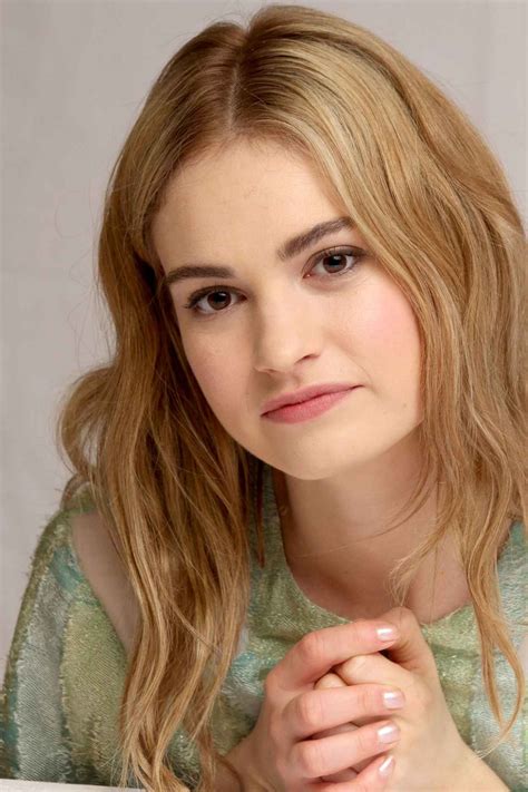 Lily James Cinderella Press Conference In Beverly Hills