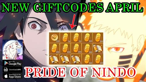 Pride Of Nindo New 15 Giftcodes April Naruto Idle RPG Pride Of