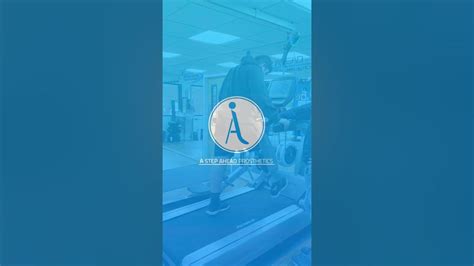 James An Above The Knee Amputee Exercising On The Treadmill Youtube